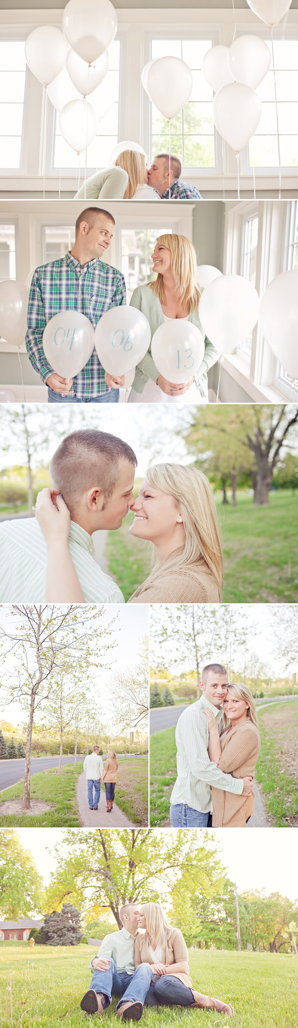 Couples, Beloved sessions, Jana Marie, Save the date, Kisses, laughter, Kc portraits, parks, sun flare, spring