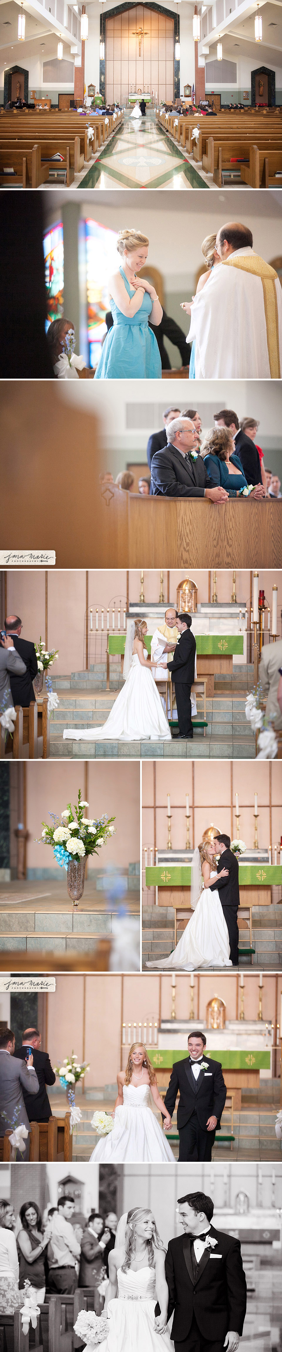 Catholic weddings, Jana Marie Photos, Couple, Kiss, Kansas wedding photographer