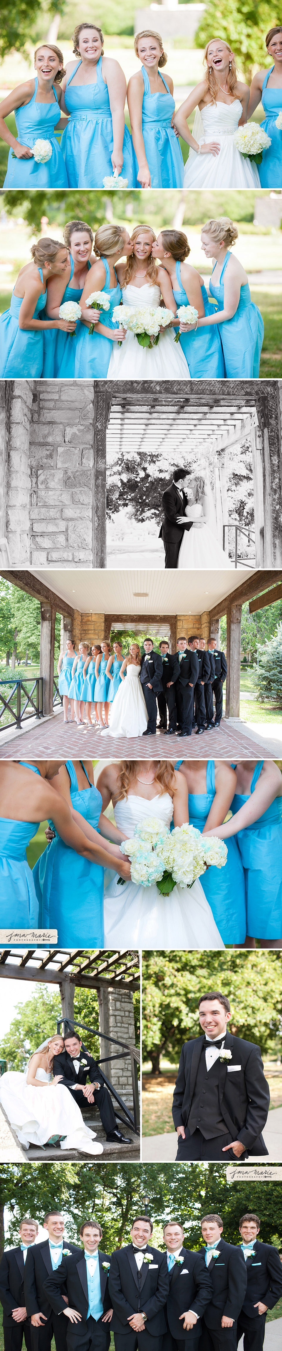 Loose Park Kansas City, KC wedding photography, bouquets, Blue heels, love, celebrations