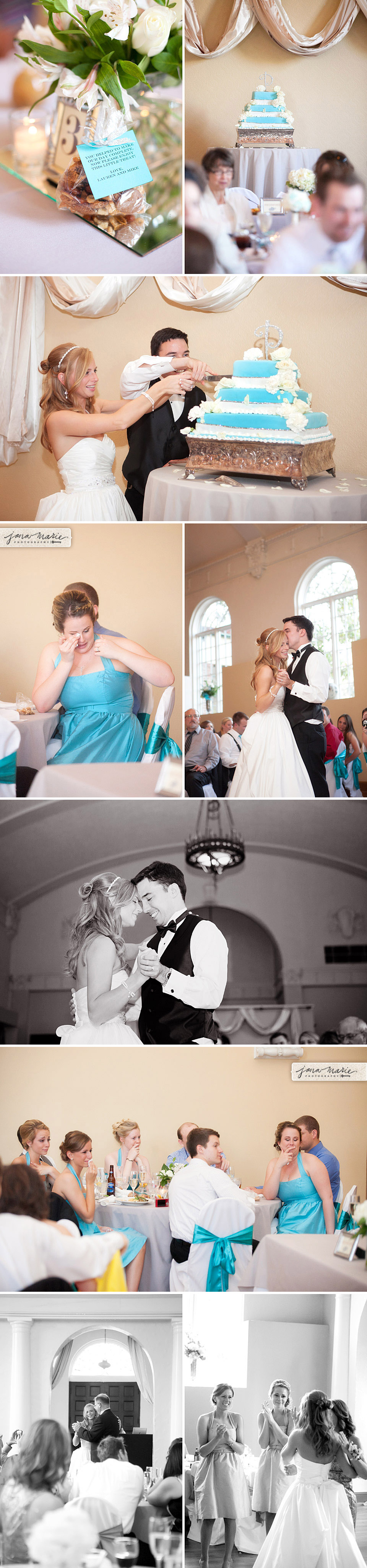 First dance as couple, The Villa, Blue silver and white, Ice cream, Modern receptions, Jana Marler