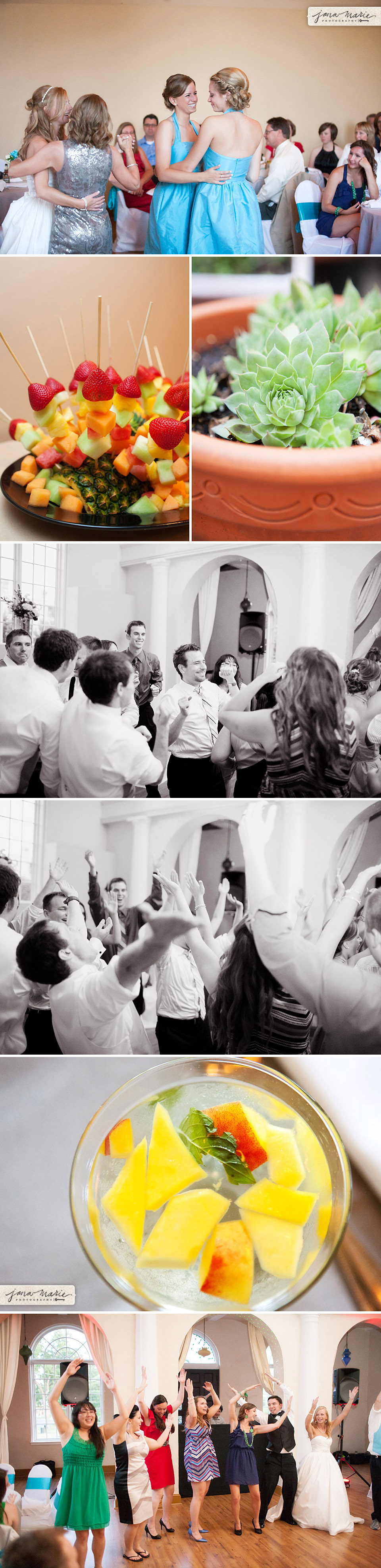 Black and white photography, Midwest weddings, featured images, dancing, YMCA