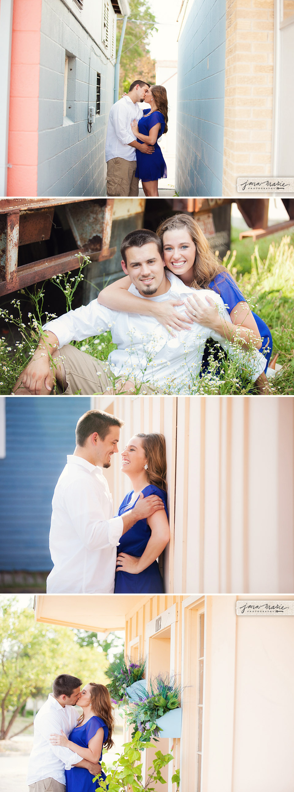 Kansas City wedding photographer, Fun couples, love, blue & pink theme, Jessica & Kirk, Jana Marler