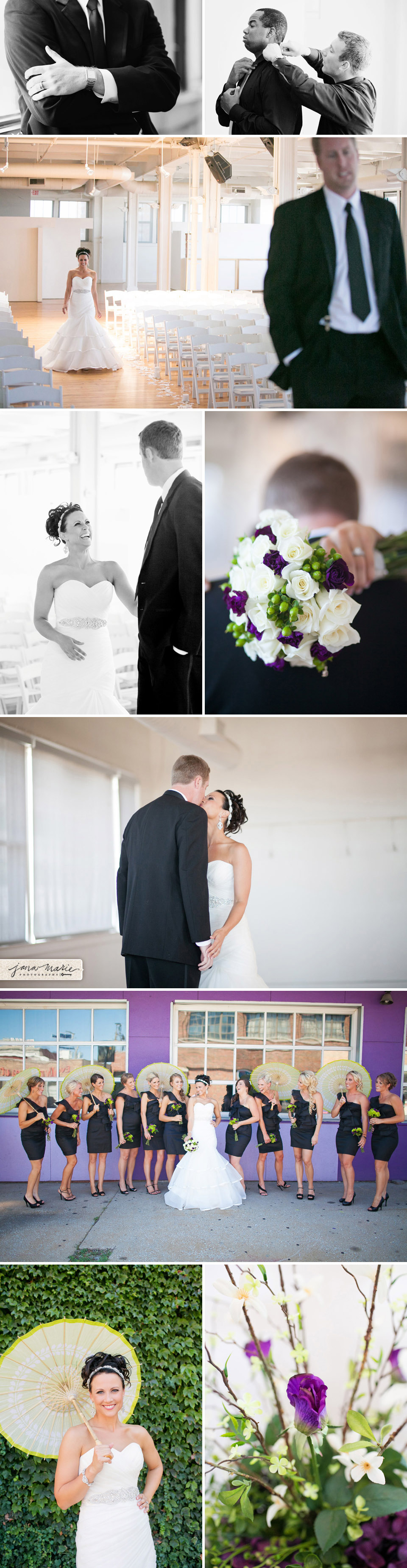First site, Couples, wedding day, ceremony, KC venues, Jana Marie Photos, Purple flowers