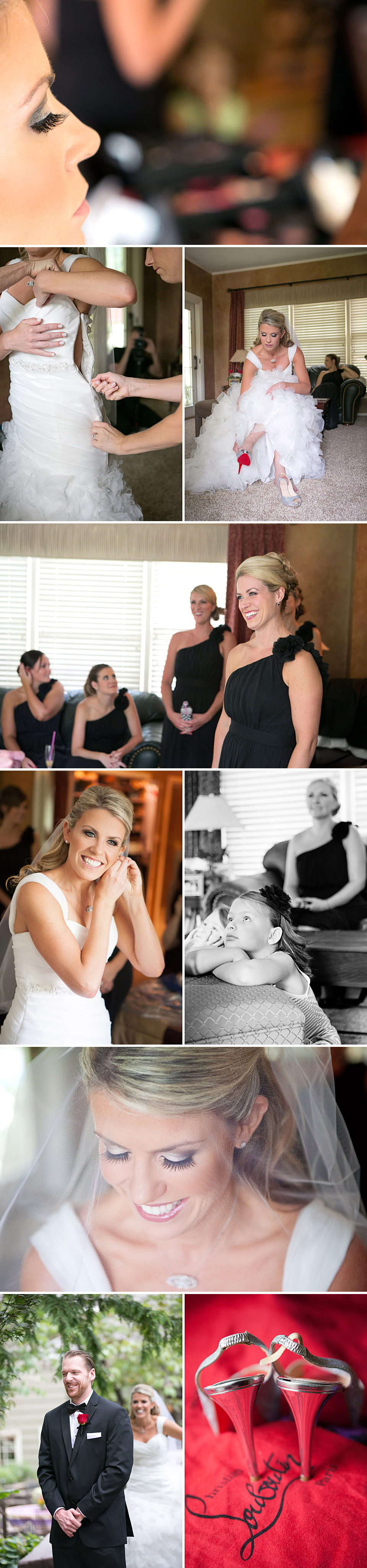 Family, adorable flower girls, bride getting ready, laughing, first site, Branches & Twigs, Jana Marler