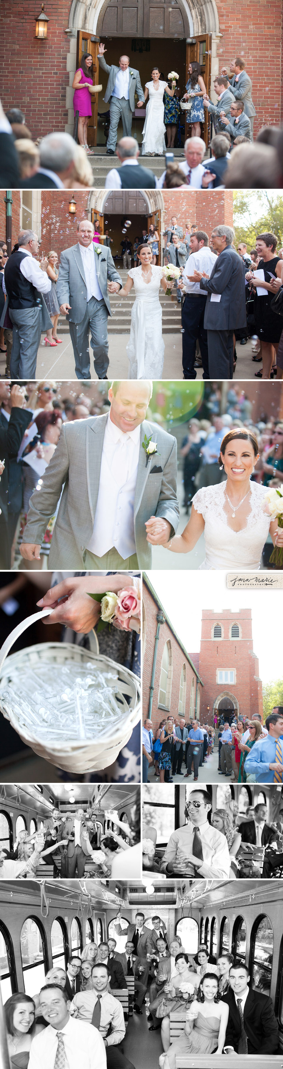 Bubble exit, Creative weddings, Grey and peach color schemes, Bridal Extraordinaire, Jana Marler