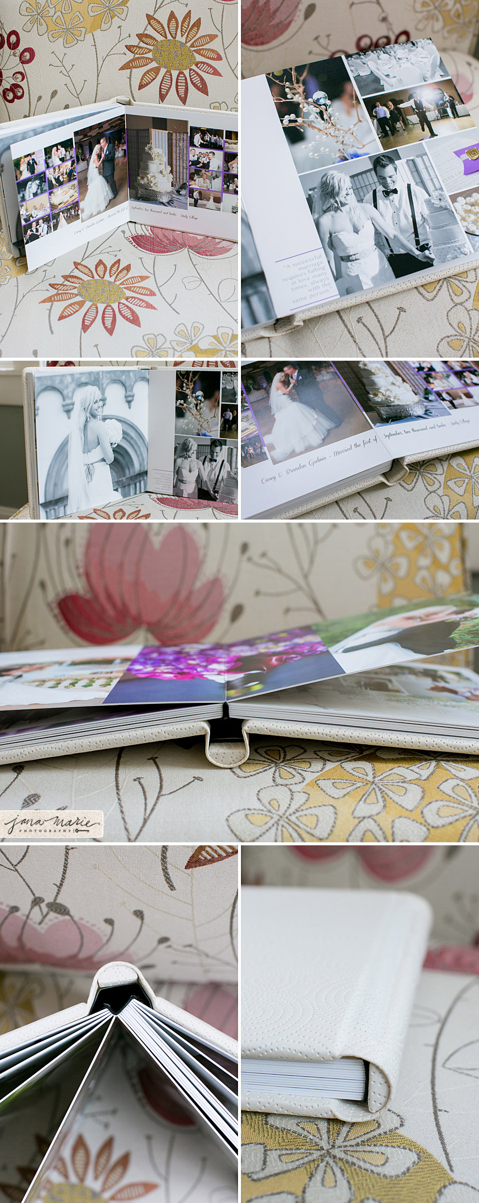 Thick pages, Renaissance Albums, Jana Marie Photography, KC weddings
