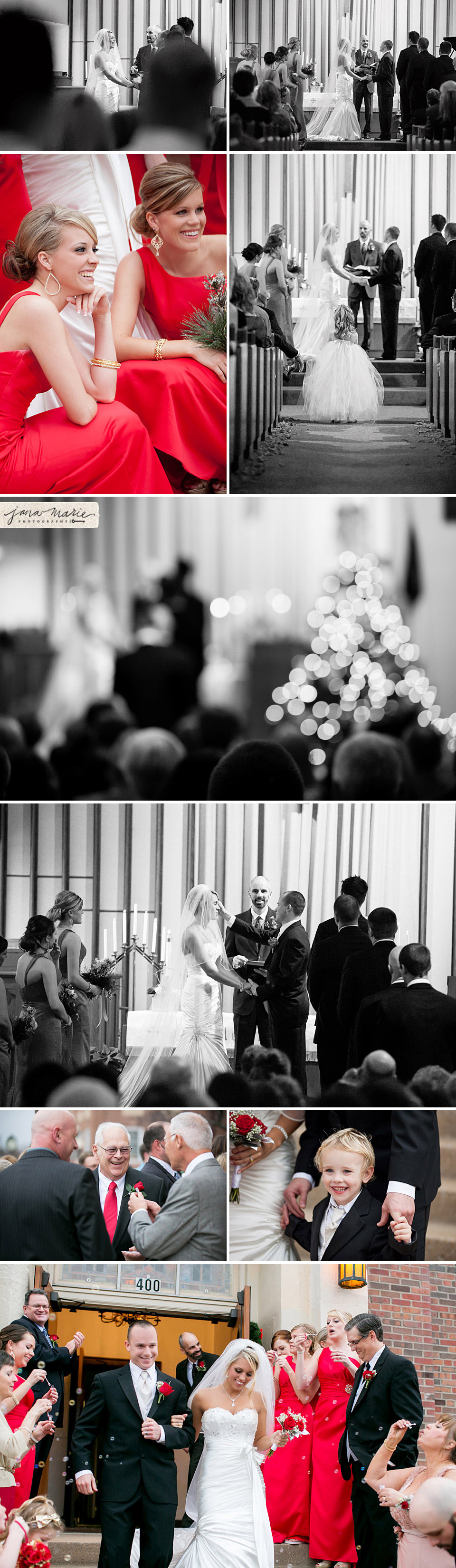 black and white photography, Independence weddings, Bubble exit
