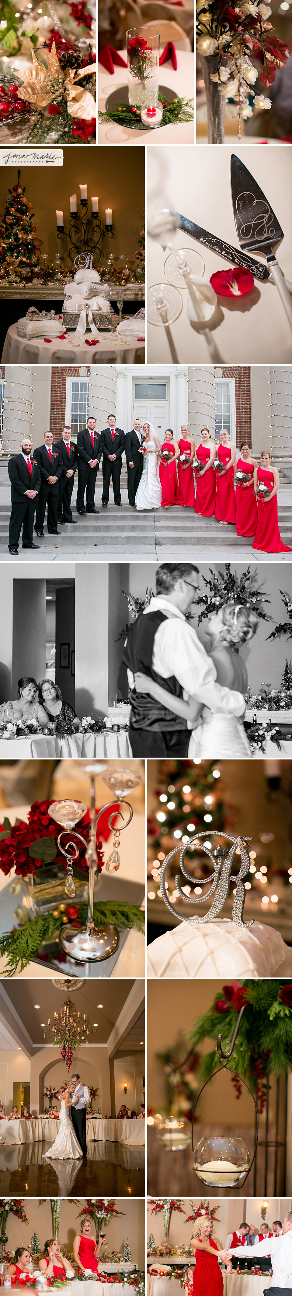 Midwest wedding photographer, Featured images, father daughter dance, bridal party, Jana Marler