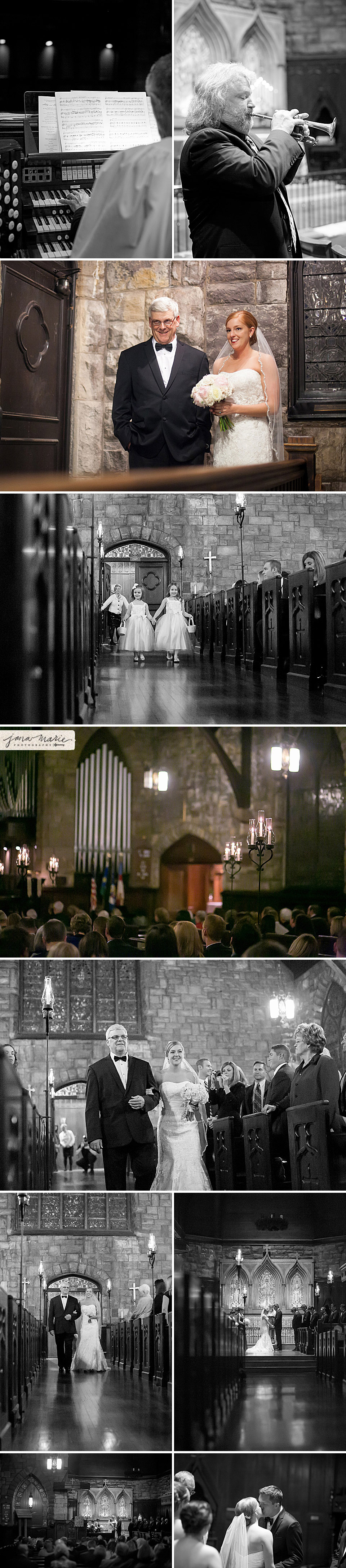 Candlelit ceremony, Old Churches, vintage weddings, Jana Marie Photography, first kiss