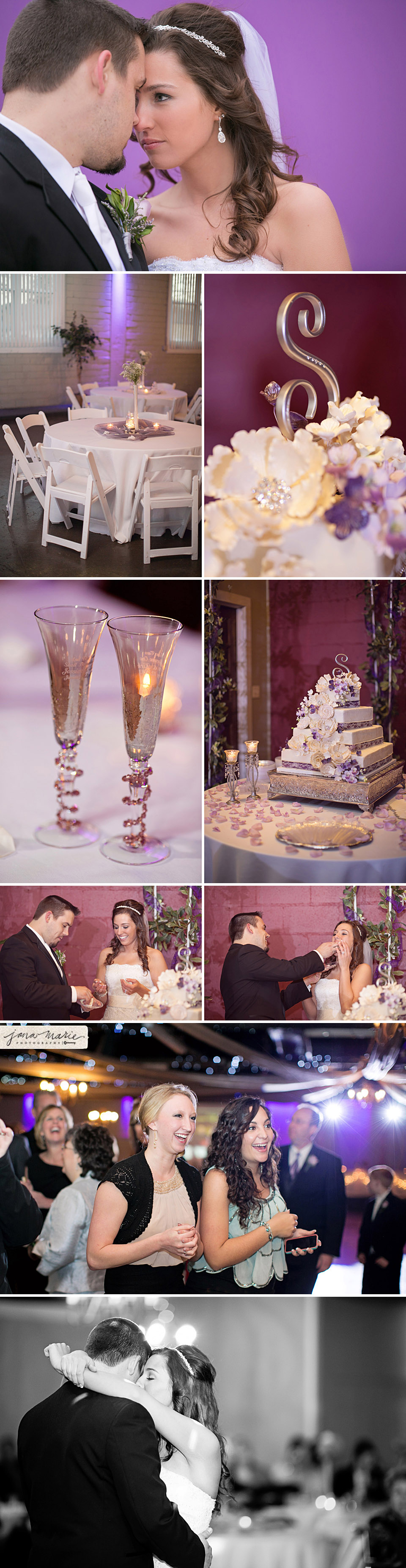 Heritage Hall, Kris Nardini, Karen Lanning, Liberty wedding venues, Jana Marie Photography, wedding cake