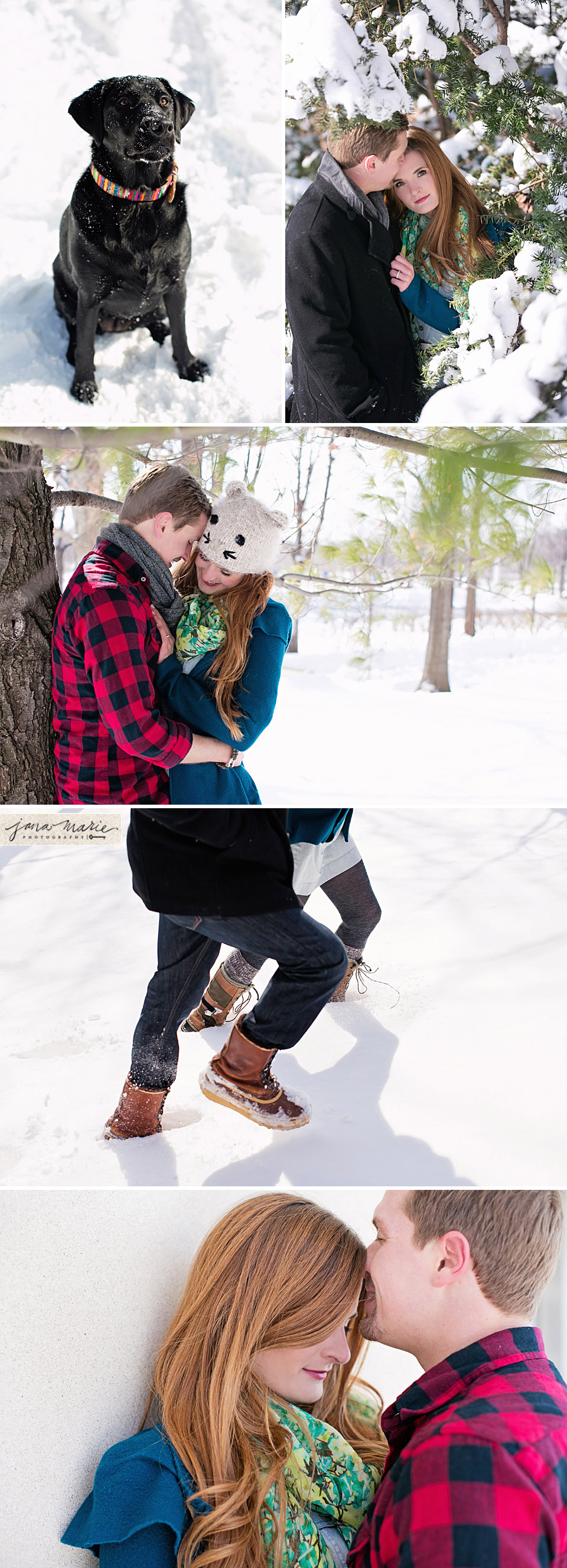 Love, snowflakes, Beloved sessions, Independence portrait photographer, Jana Marie Photos, Snow boots