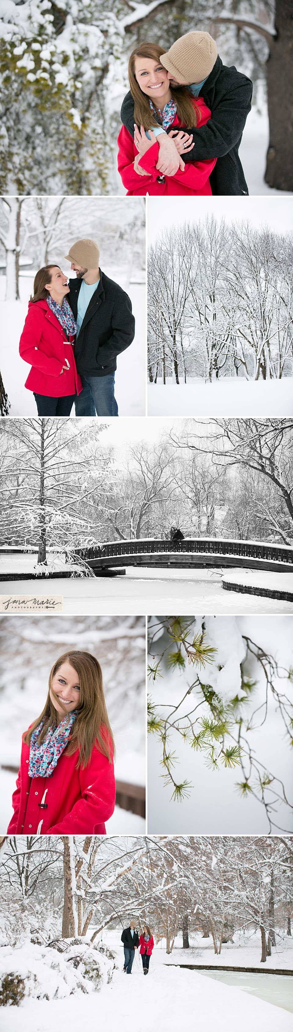 Ducks, Winter photography, Beloved portraits, Jana Marler, Bridges, black and white winter, snow, love