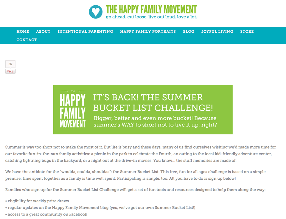 Summer Bucket List, Josh Solar, world travelers, Family fun, Happy Family Movement, Laughter