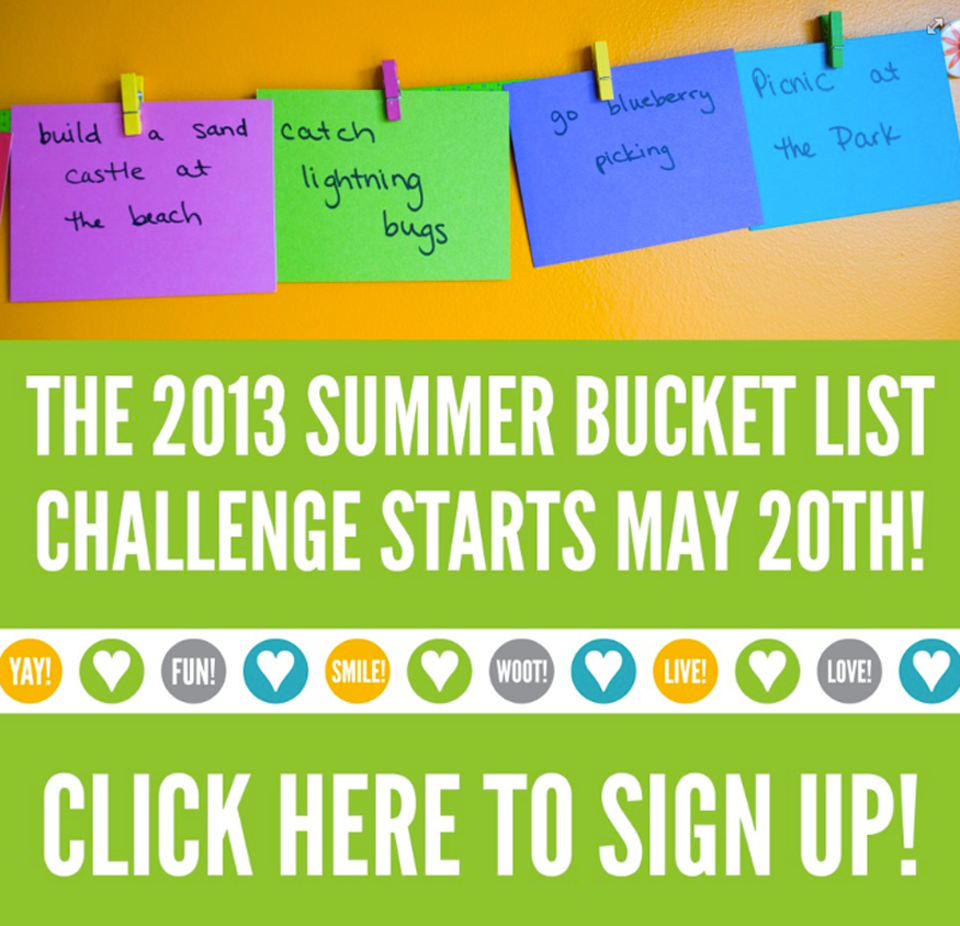 Bucket List Challenge, Jenny Solar, How to organize your summer, Fun things with family, children