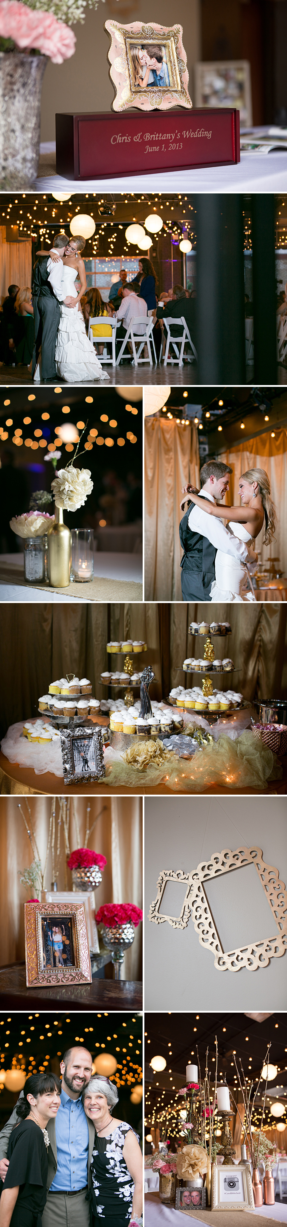 First dance, cupcakes, wedding day, 28 Event Space Kansas City