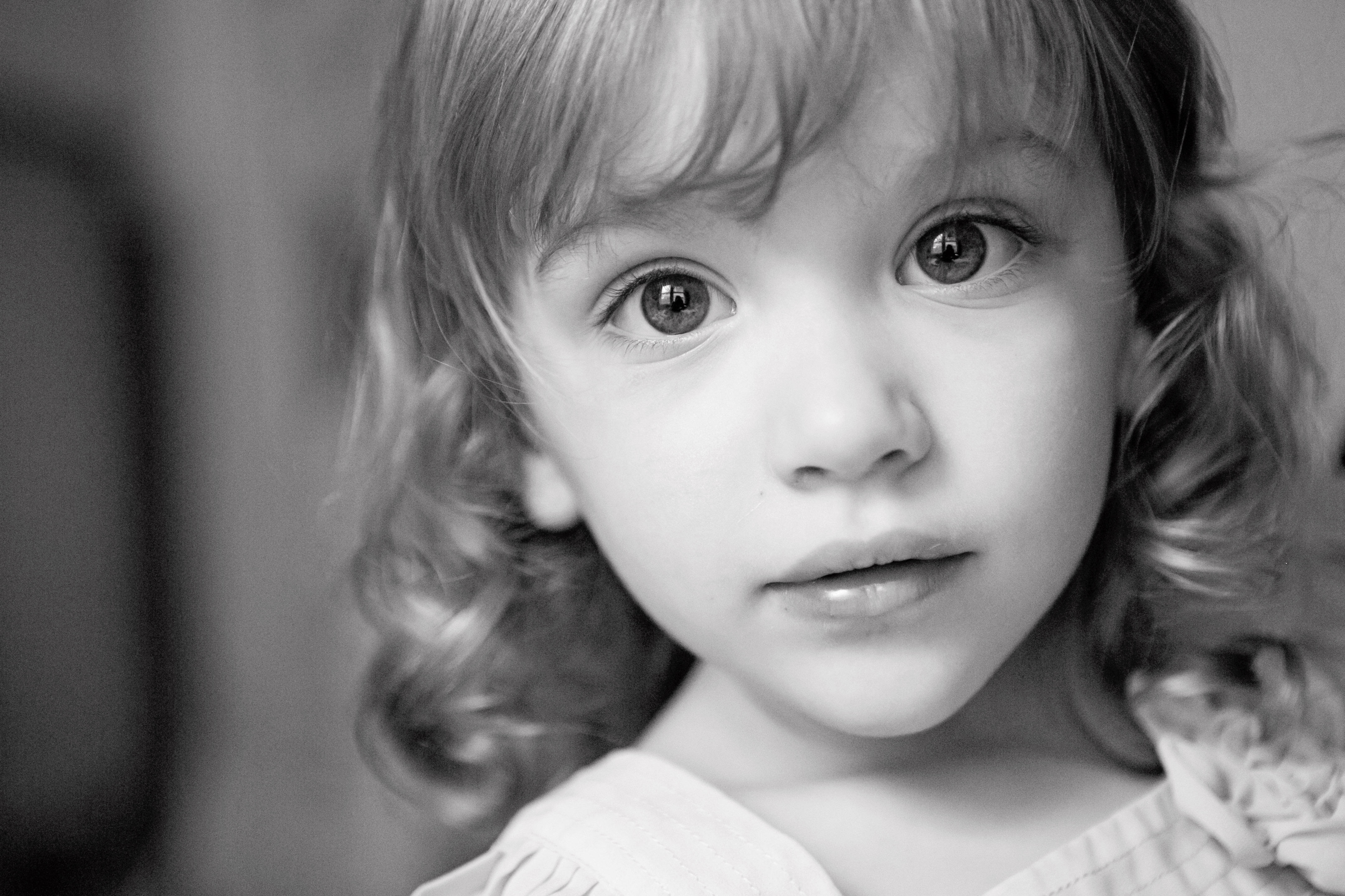 Black and white children portraits, Kansas City lifestyle photographer