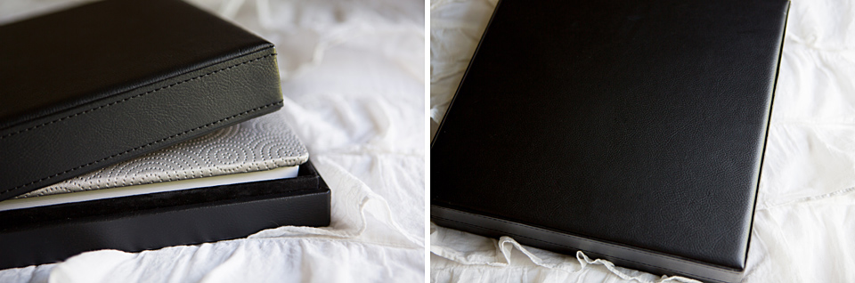 Soho, leather binding, Presentation Box, KC wedding photographer