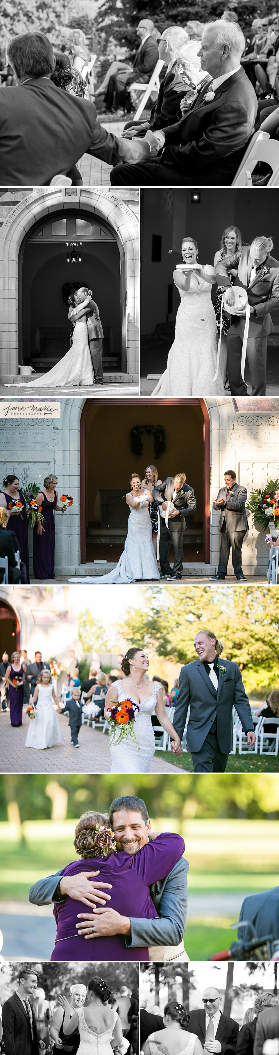 Butterfly release at wedding, Large bridal parties, Chicago couples, love, Jana Marie Photos