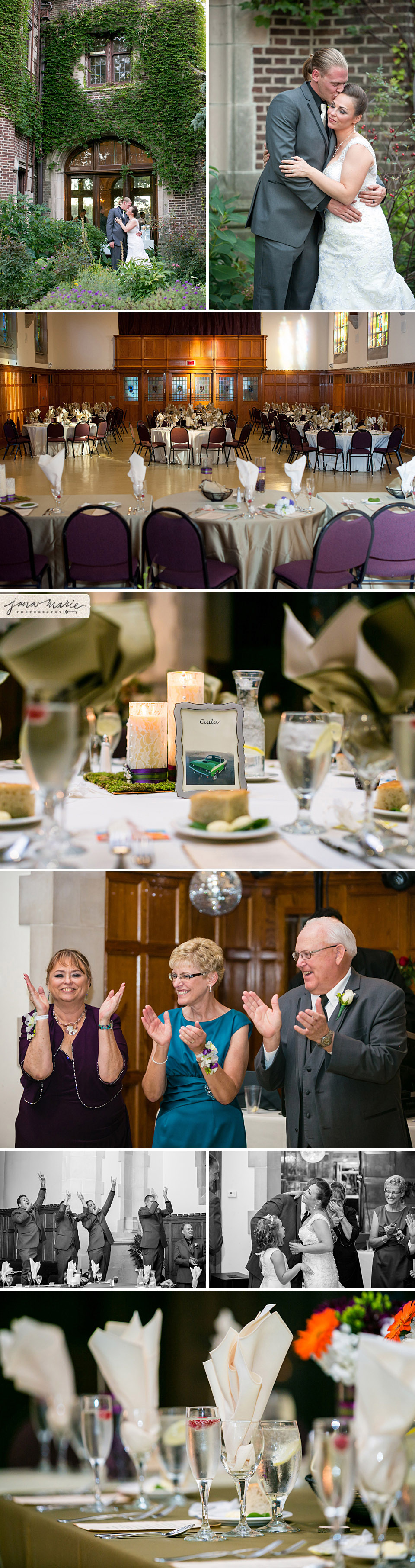 Purple weddings, Bridal announcement, Mr & Mrs, Jana Marie Photography