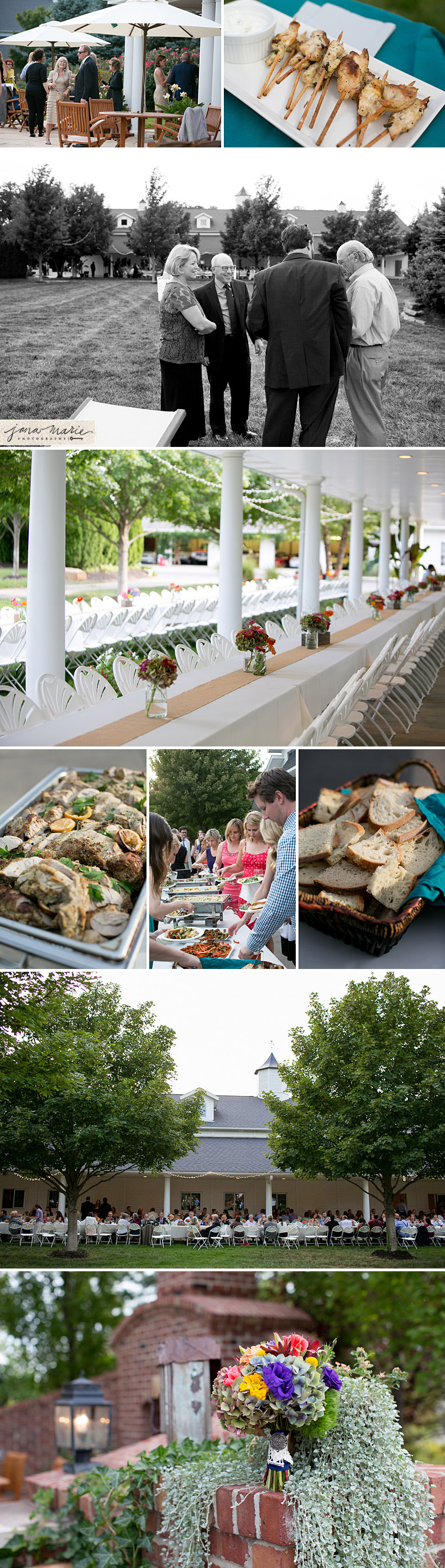 Kansas City weddings, catering companies, The Phantasties, Janay A Handmade, Red Door Event & Design