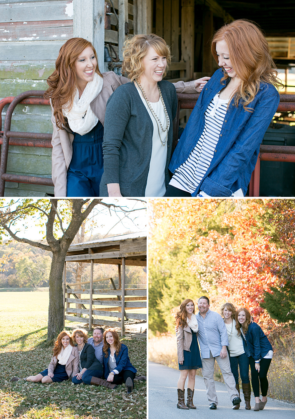 Fall colors, bright trees, farm photography, Jana Marie, Freckles, family pictures