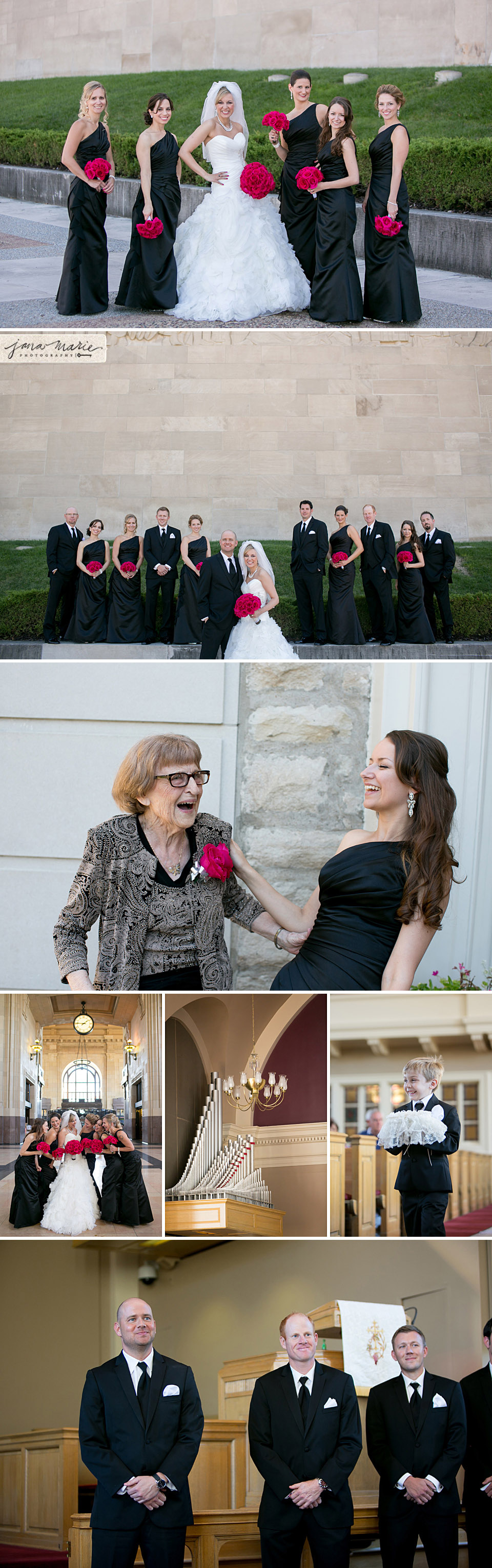 Photo journalism, Family, Laughing grandma, Wedding Ceremony, Jana Marie Photos