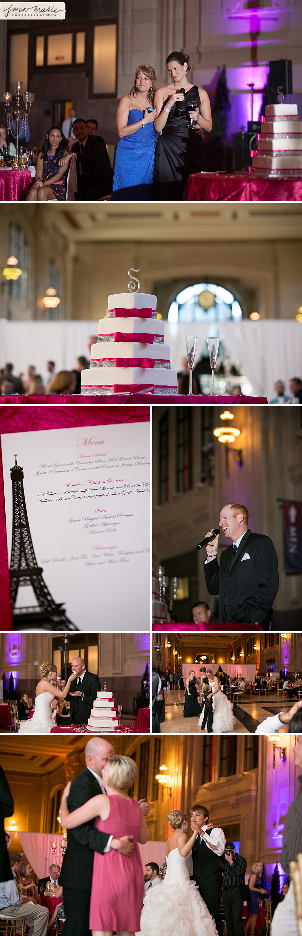 Jana Marie Photography, Paris wedding details, Best Man speech, Union Station Kansas City