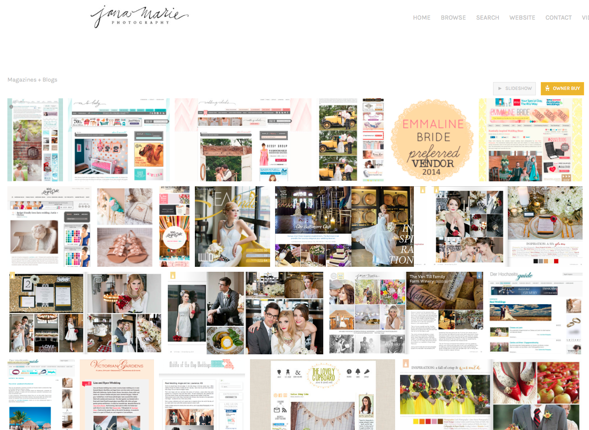 Featured, print, magazines, national blogs, weddings, Jana Marie Photos