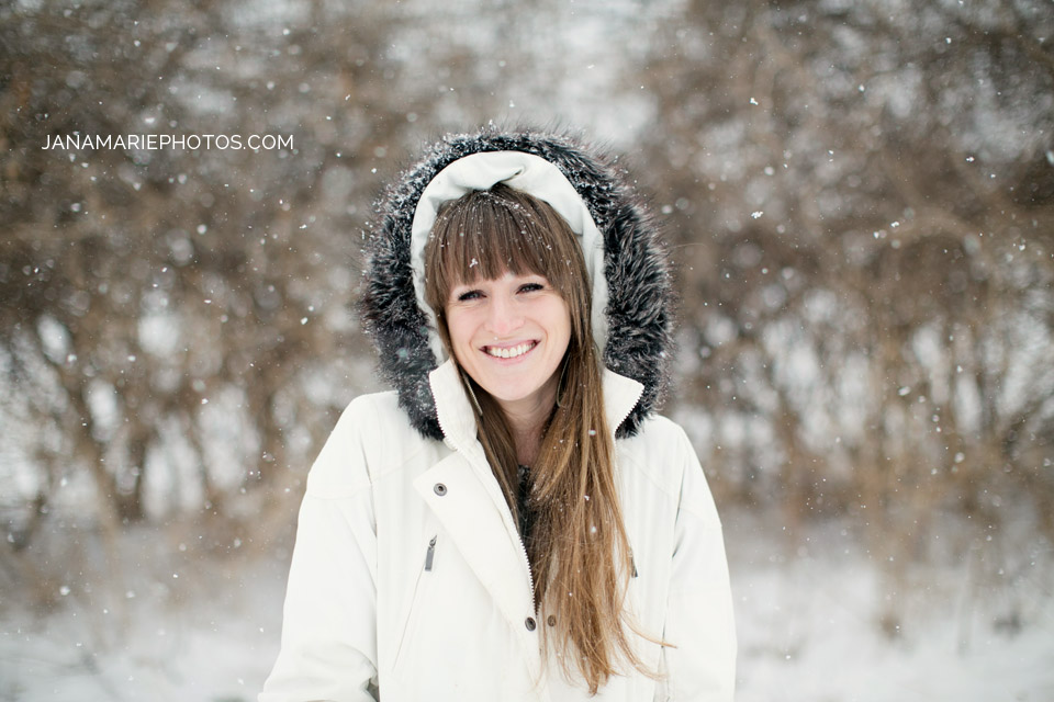 Snow portraits, Philip Enloe, Jana Marler, Winter pictures, Jana Marie Photography