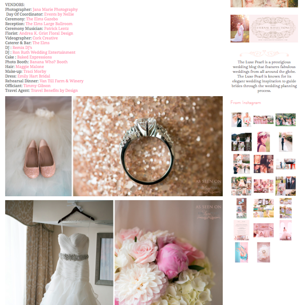 The Luxe Pearl, Jana Marie Photography, Best wedding photographers