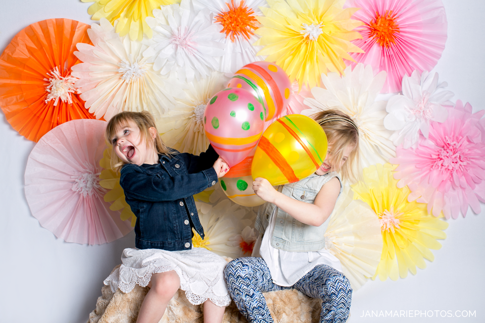 Easter pictures, children spring portraits, spring pictures, Jana Marie Photography, DIY flower backdrops, Colorful backdrops, indoor photography, Newborn photographer, Best Kansas City children photographer, Newborn session, Babies, Kids, Independence square, KC photographer