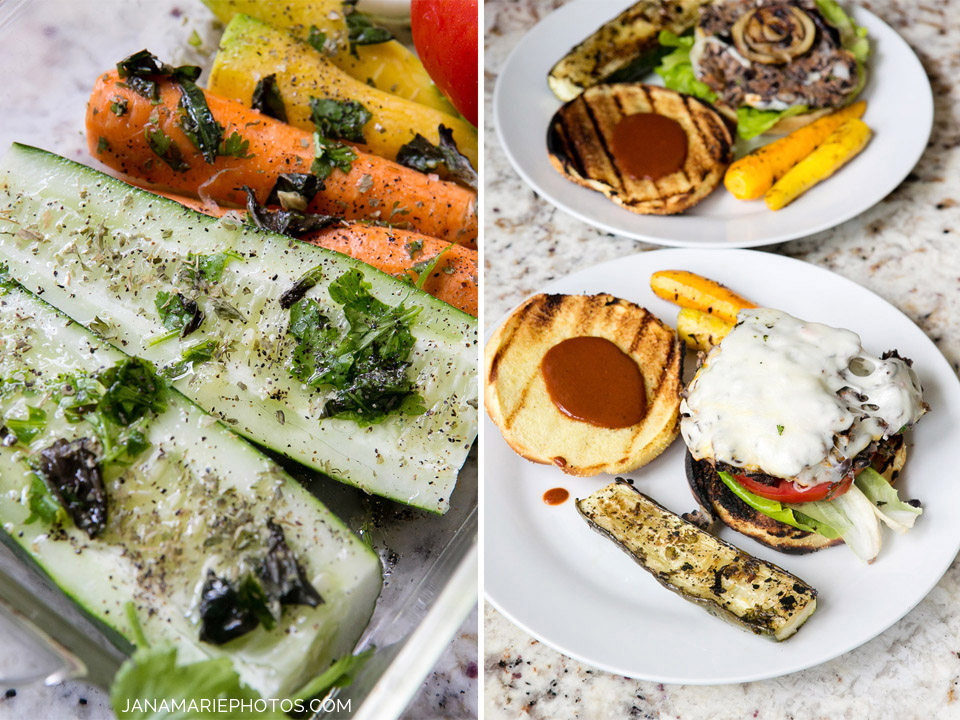 Tasty Tuesday, Easy recipes, meals for two, Dinners for couples, how to cook, Black Bean Burger,  Veggie black bean burger, Jana Marie Photography, Philip Enloe, 