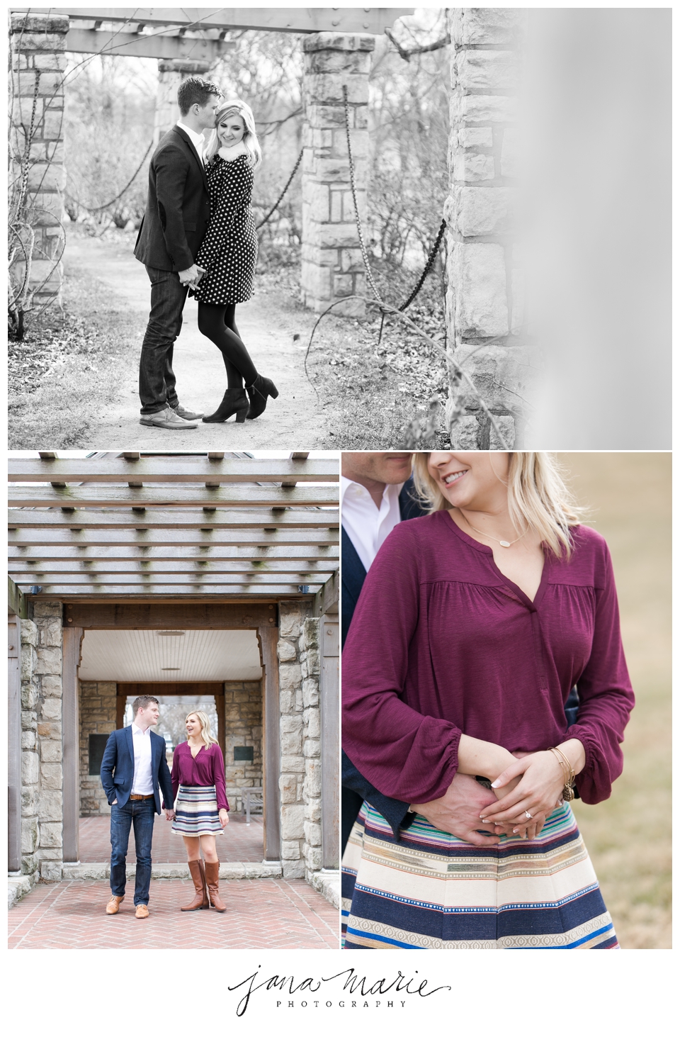 Loose Park Rose Garden, Kansas City engagement, Beloved session, Portraits, Jana Marie Photography, Couples, Love, Happy, KC wedding