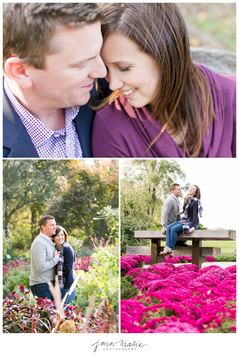 Overland Park Arboretum, Engagement Session, Kansas Photographer, KC weddings, Kansas City photographer, Fall portraits