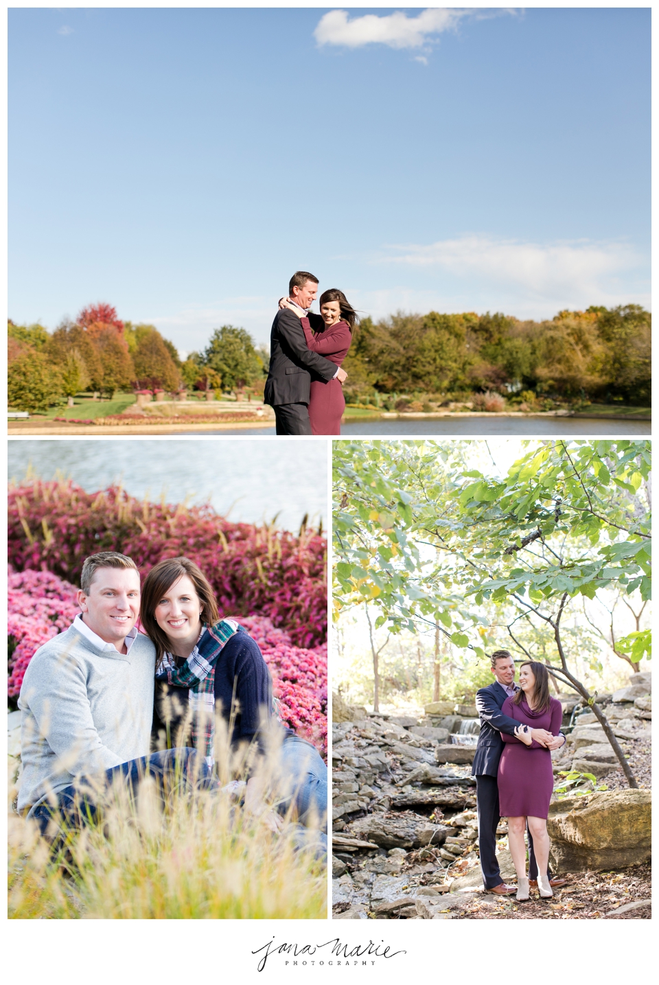 Overland Park Arboretum, Engagement Session, Kansas Photographer, KC weddings, Kansas City photographer, Fall portraits