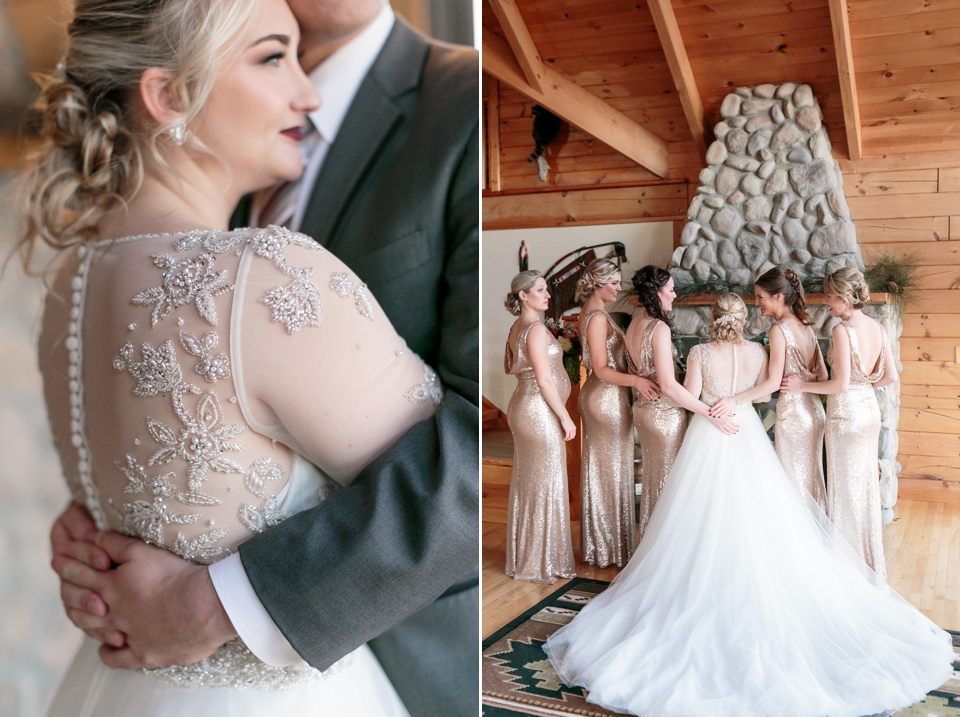 Buffalo Lodge, New Years Eve, Jana Marie Photography, Denver Wedding Photographer, Winter weddings, Rose gold