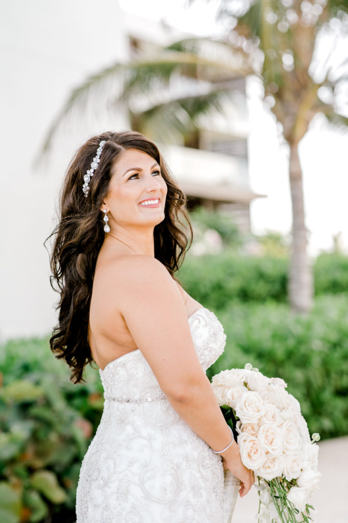 Gorgeous beach bride