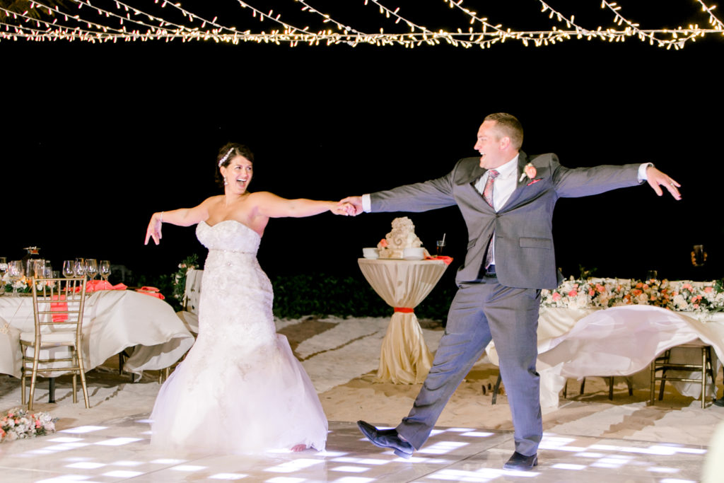 Breathless Riviera wedding reception first dance